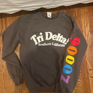 USC Tri Delta Crew Neck Sweatshirt